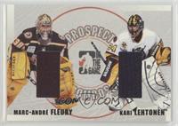 Marc-Andre Fleury, Kari Lehtonen #/50