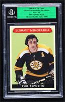 Phil Esposito (Boston) [BGS Encased] #/45