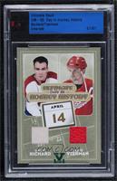 Henri Richard, Steve Yzerman [Uncirculated] #/1