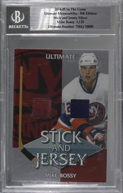 2004-05 In the Game Ultimate Memorabilia 5th Edition - Stick and Jersey #_MIBO - Mike Bossy /25 [BGS Encased]