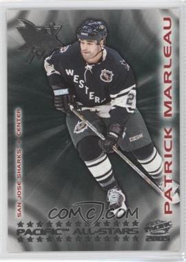 2004-05 Pacific - All-Stars #11 - Patrick Marleau