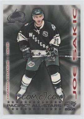 2004-05 Pacific - All-Stars #3 - Joe Sakic