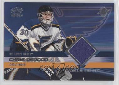 2004-05 Pacific - Authentic Game-Worn Jerseys #35 - Chris Osgood /850