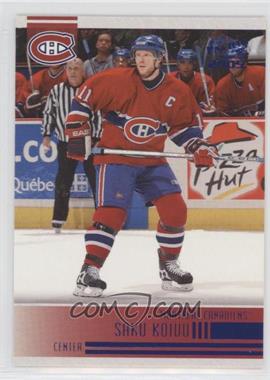 2004-05 Pacific - [Base] - Blue Ice #137 - Saku Koivu /250