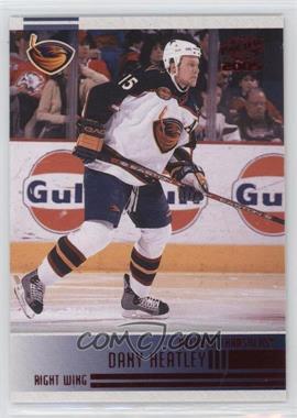 2004-05 Pacific - [Base] - Red #10 - Dany Heatley
