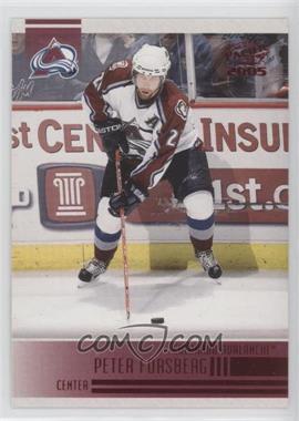 2004-05 Pacific - [Base] - Red #66 - Peter Forsberg