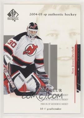 2004-05 SP Authentic - [Base] #52 - Martin Brodeur