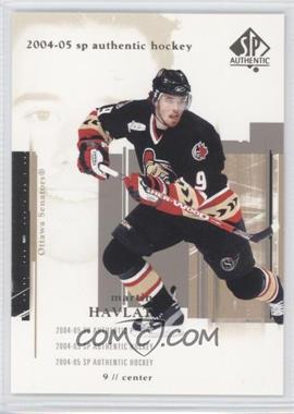 2004-05 SP Authentic - [Base] #63 - Martin Havlat