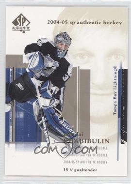 2004-05 SP Authentic - [Base] #80 - Nikolai Khabibulin