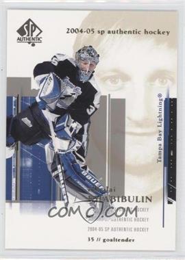 2004-05 SP Authentic - [Base] #80 - Nikolai Khabibulin