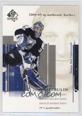 2004-05 SP Authentic - [Base] #80 - Nikolai Khabibulin