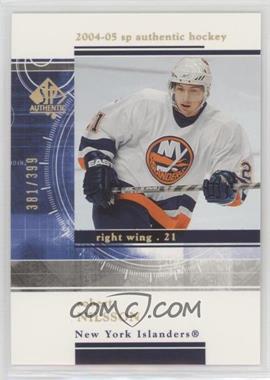 2004-05 SP Authentic - Rookie Redemptions #RR19 - Robert Nilsson /399