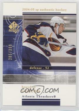 2004-05 SP Authentic - Rookie Redemptions #RR2 - Braydon Coburn /399