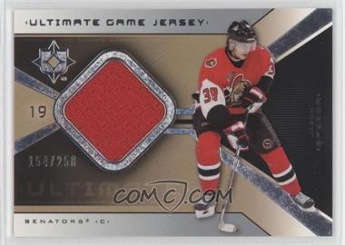 2004-05 Ultimate Collection - Ultimate Game Jersey #UGJ-JS.1 - Jason Spezza /250