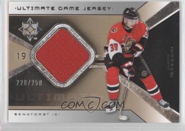 2004-05 Ultimate Collection - Ultimate Game Jersey #UGJ-JS.1 - Jason Spezza /250