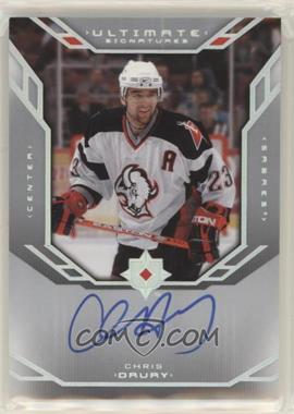 2004-05 Ultimate Collection - Ultimate Signatures #US-CD - Chris Drury