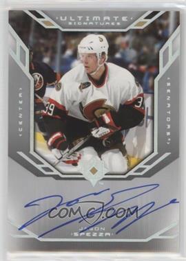 2004-05 Ultimate Collection - Ultimate Signatures #US-SP - Jason Spezza