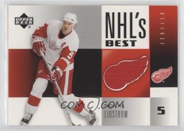 2004-05 Upper Deck - NHL's Best #NB-NL - Nicklas Lidstrom