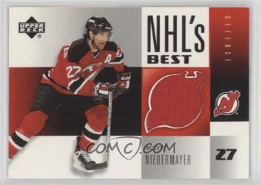 2004-05 Upper Deck - NHL's Best #NB-SN - Scott Niedermayer