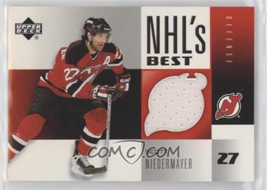 2004-05 Upper Deck - NHL's Best #NB-SN - Scott Niedermayer