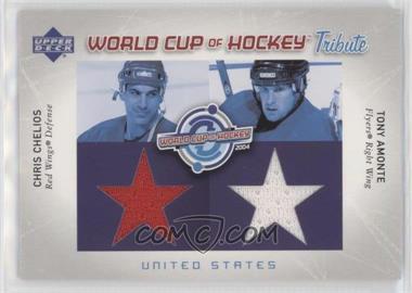 2004-05 Upper Deck - World Cup of Hockey Tribute #WC-CC/TA - Chris Chelios, Tony Amonte