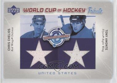 2004-05 Upper Deck - World Cup of Hockey Tribute #WC-CC/TA - Chris Chelios, Tony Amonte