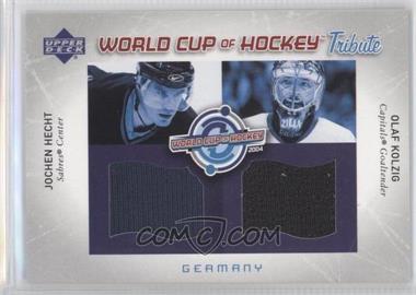 2004-05 Upper Deck - World Cup of Hockey Tribute #WC-JH/OK - Olaf Kolzig, Jochen Hecht