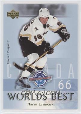 2004-05 Upper Deck - World's Best #WB5 - Mario Lemieux