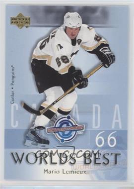 2004-05 Upper Deck - World's Best #WB5 - Mario Lemieux