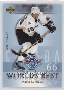 2004-05 Upper Deck - World's Best #WB5 - Mario Lemieux