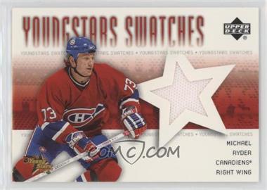 2004-05 Upper Deck - YoungStars Swatches #YS-MR - Michael Ryder [EX to NM]