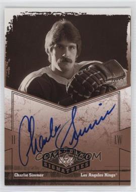 2004-05 Upper Deck Legendary Signatures - Signatures #CS - Charlie Simmer