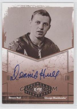 2004-05 Upper Deck Legendary Signatures - Signatures #DH - Dennis Hull