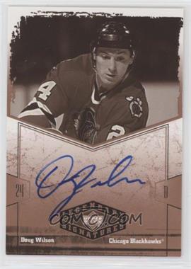 2004-05 Upper Deck Legendary Signatures - Signatures #DW.2 - Doug Wilson