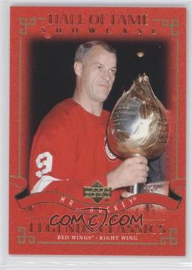 2004-05 Upper Deck Legends Classics - [Base] - Gold #81 - Hall of Fame Showcase - Gordie Howe /25