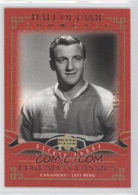 2004-05 Upper Deck Legends Classics - [Base] - Gold #98 - Hall of Fame Showcase - Dickie Moore /25