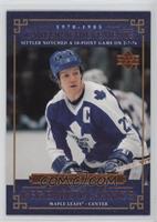 Career Achievements - Darryl Sittler