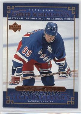 2004-05 Upper Deck Legends Classics - [Base] #80 - Career Achievements - Wayne Gretzky