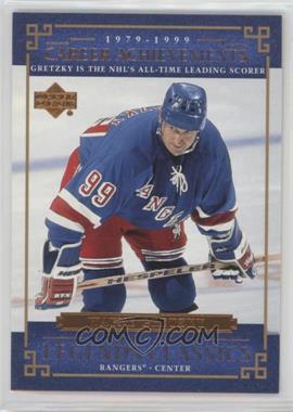 2004-05 Upper Deck Legends Classics - [Base] #80 - Career Achievements - Wayne Gretzky