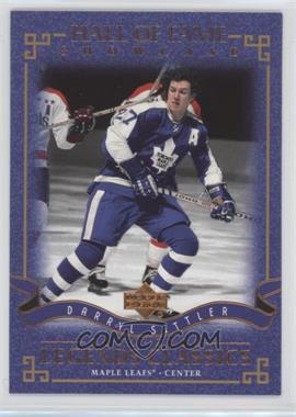 2004-05 Upper Deck Legends Classics - [Base] #86 - Hall of Fame Showcase - Darryl Sittler