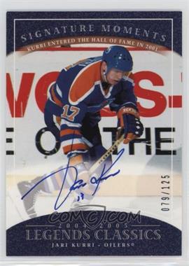 2004-05 Upper Deck Legends Classics - Signature Moments #M26 - Jari Kurri /125