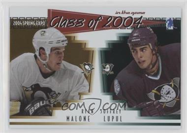 2004 In the Game Spring Expo - Class of 2004 #3 - Ryan Malone, Joffrey Lupul, Joakim Lundstrom