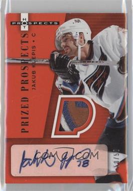 2005-06 Fleer Hot Prospects - [Base] - Red Hot #272 - Prized Prospects - Jakub Klepis /50