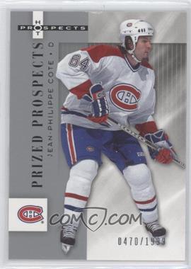 2005-06 Fleer Hot Prospects - [Base] #142 - Jean-Philippe Cote /1999