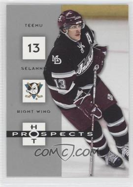 2005-06 Fleer Hot Prospects - [Base] #3 - Teemu Selanne