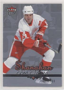 2005-06 Fleer Ultra - [Base] - Ice Medallion #75 - Brendan Shanahan /100 [Noted]