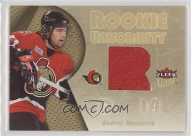 2005-06 Fleer Ultra - Rookie Uniformity #RU-AM - Andrej Meszaros