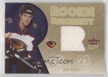 2005-06 Fleer Ultra - Rookie Uniformity #RU-JS - Jim Slater