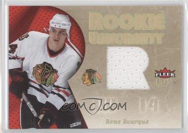 2005-06 Fleer Ultra - Rookie Uniformity #RU-RB - Rene Bourque