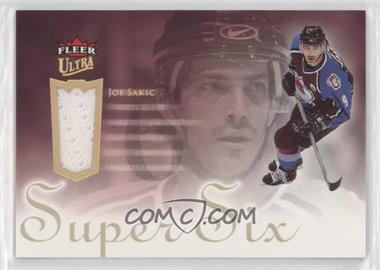 2005-06 Fleer Ultra - Super Six Jersey #SSJ-JS - Joe Sakic